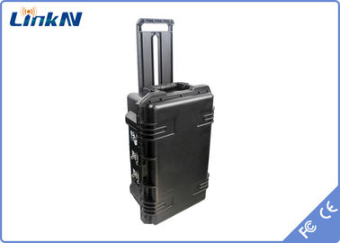 récepteur HDMI CVBS H.264 de 4-Channel COFDM avec C.C 12V de chiffrage de batterie et d'affichage AES256